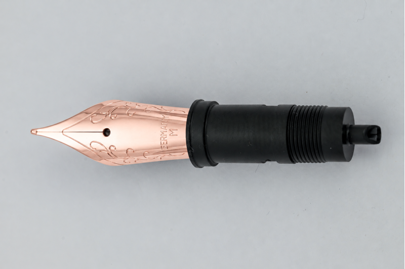 JoWo Rose-Gold steel fountain pen nib unit Floral size 6