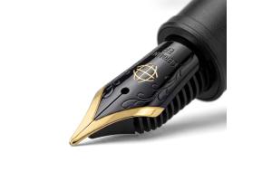 JoWo Gold-Black Duotone steel fountain pen nib unit size 6